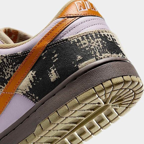 9M / 10.5W - [NEW] Men's Nike Dunk Low Retro LTD Shoes 'Digital Camo' IB2260-500 - Picture 7 of 7